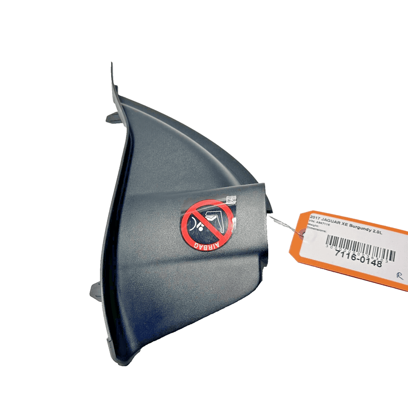 2017-2019 JAGUAR XE DASH DASHBOARD RIGHT PASSENGER SIDE END CAP TRIM COVER 