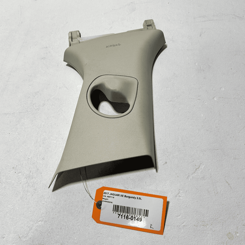 2017 JAGUAR XE RIGHT PASSENGER SIDE B PILLAR UPPER TRIM COVER PANEL OEM