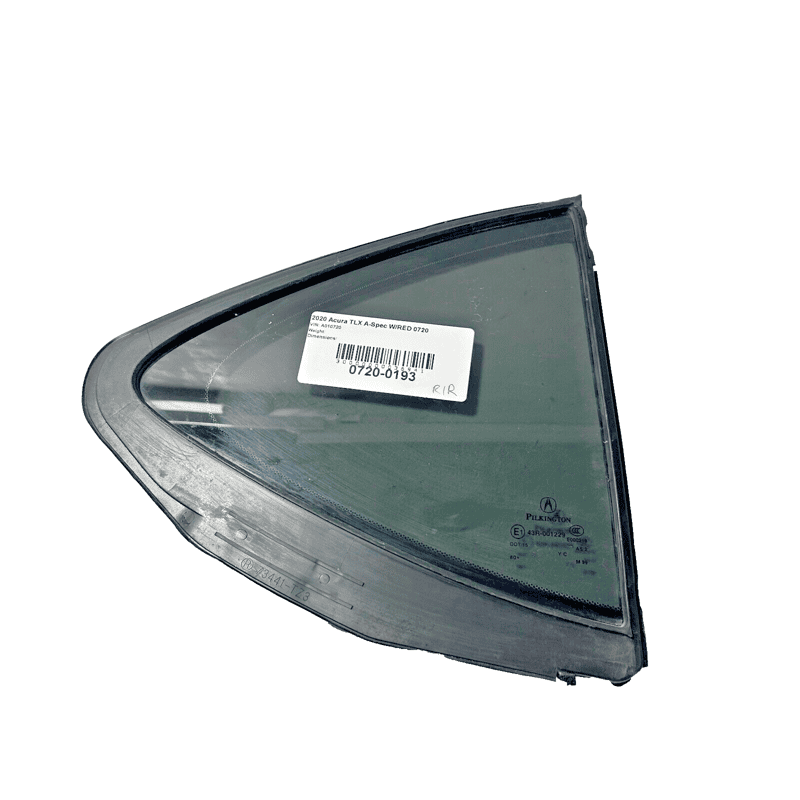 2015 - 2020 ACURA TLX REAR RIGHT PASSENGER SIDE QUARTER WINDOW PANEL SEAL O