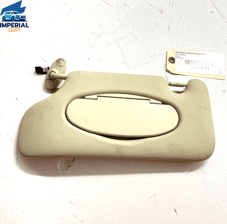 Left Driver Side Overhead Sun Visor Shade OEM Mini Cooper Countryman 2011-2