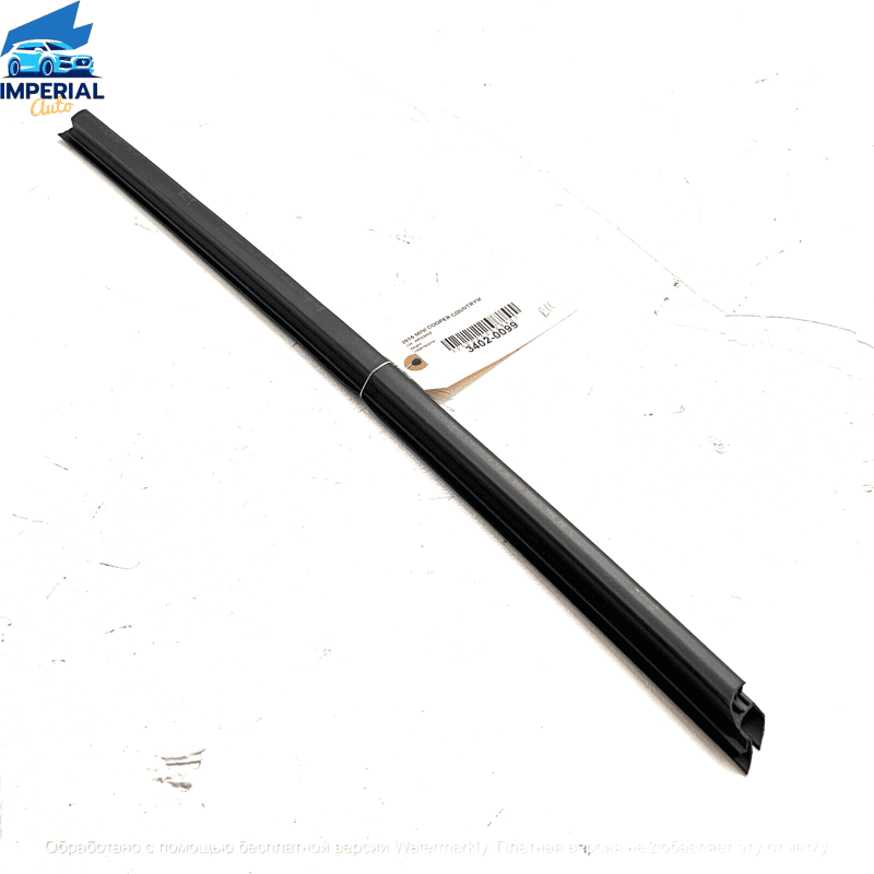 Rear Driver Side Inner Door Belt Weatherstrip Seal OEM Mini Countryman 2011