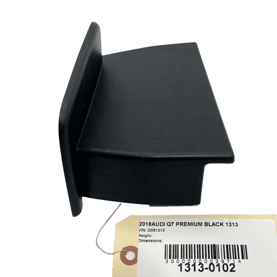 2017-2020 AUDI Q7 REAR 2ND ROW RIGHT SEAT TRACK TRIM COVER OEM 4M0883686E