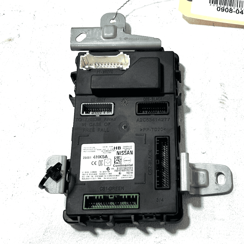 2016-2019 INFINITI Q50 2.0L BODY CONTROL MODULE BCM SAM BOX BLOCK OEM