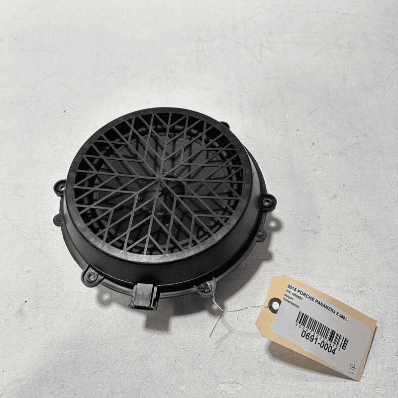 2015 PORSCHE PANAMERA DOOR SPEAKERS BLACK OEM