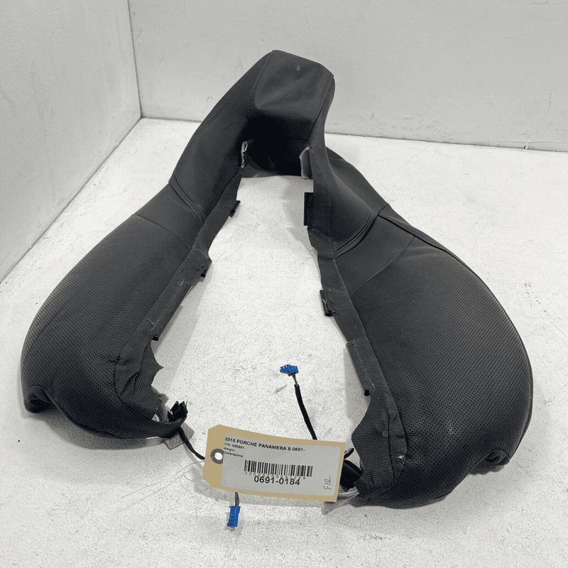 2010-2016 Porsche Panamera S Seat Upper Cushion Front Right Passenger Black