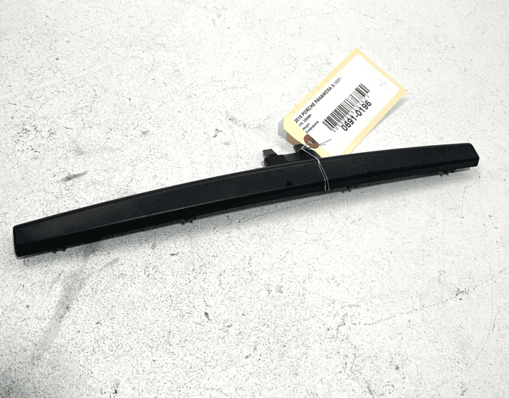 2015 Porsche Panamera S Trim Cover Panel Front Right Side Lower Seat Black 
