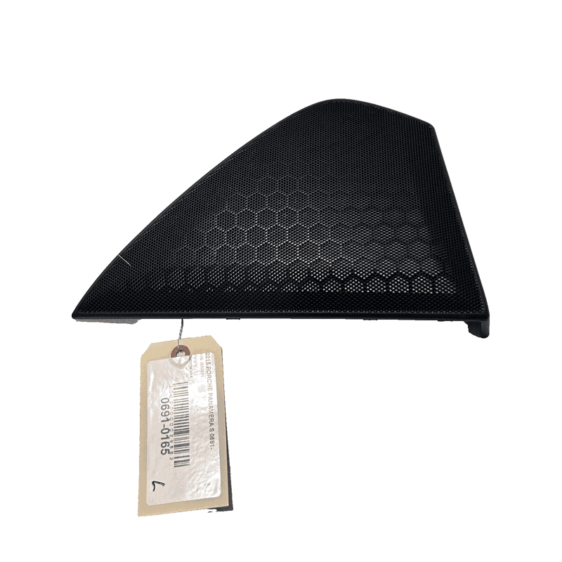 2010-2016 PORSCHE PANAMERA REAR LEFT DRIVER DOOR SPEAKER GRILLE COVER TRIM 