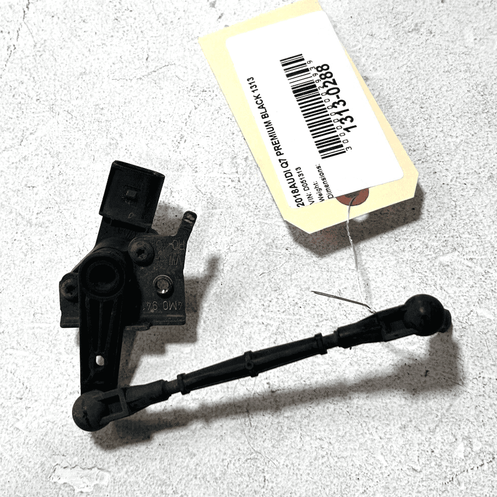 2017 - 2023 AUDI Q7 REAR LEFT DRIVER HEADLIGHT RIDE HEIGHT LEVEL SENSOR OEM