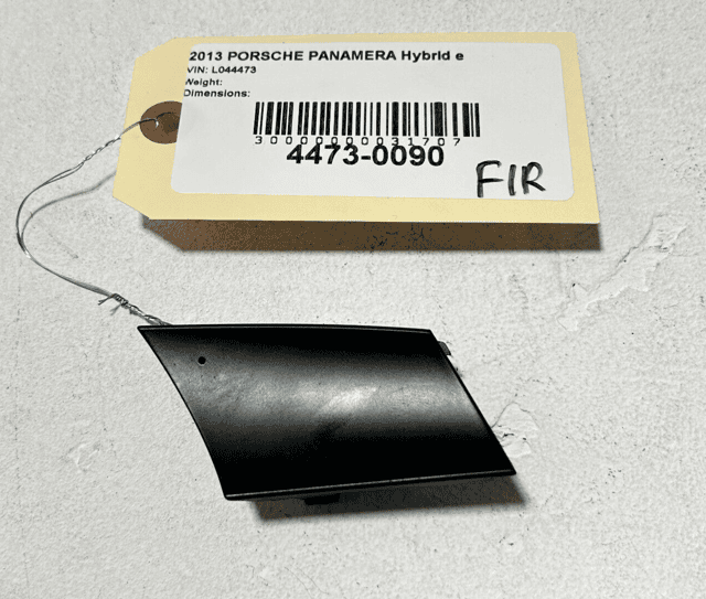 2014 PORSCHE PANAMERA S HYBRID Front Right Exterior Door Handle Trim Cover 