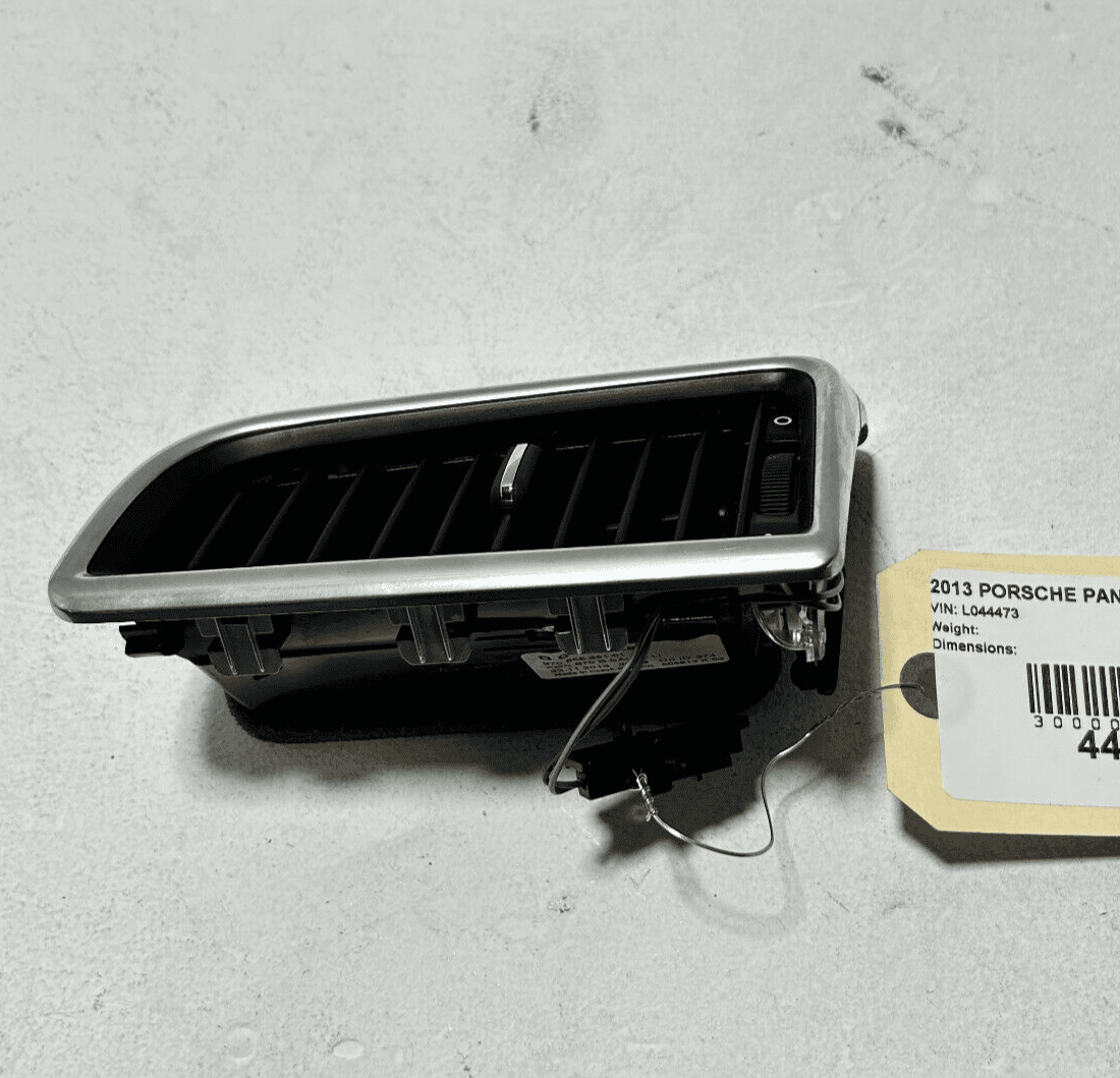 2012-2016 PORSCHE PANAMERA S HYBRID LEFT OUTER B PILLAR AC AIR VENT OEM