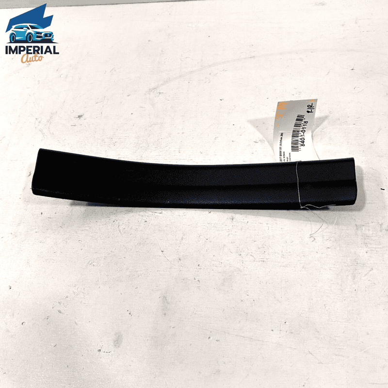 16-22 BMW X1 F48 REAR RIGHT PASSENGER DOOR SILL SCUFF PLATE TRIM COVER PANE