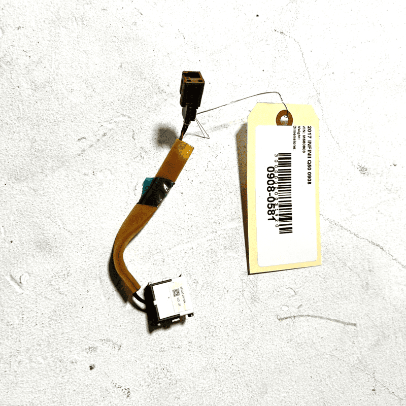 16-20 INFINITI Q50 ROOF HANDS FREE TELEPHONE MICROPHONE WIRING HARNESS OEM