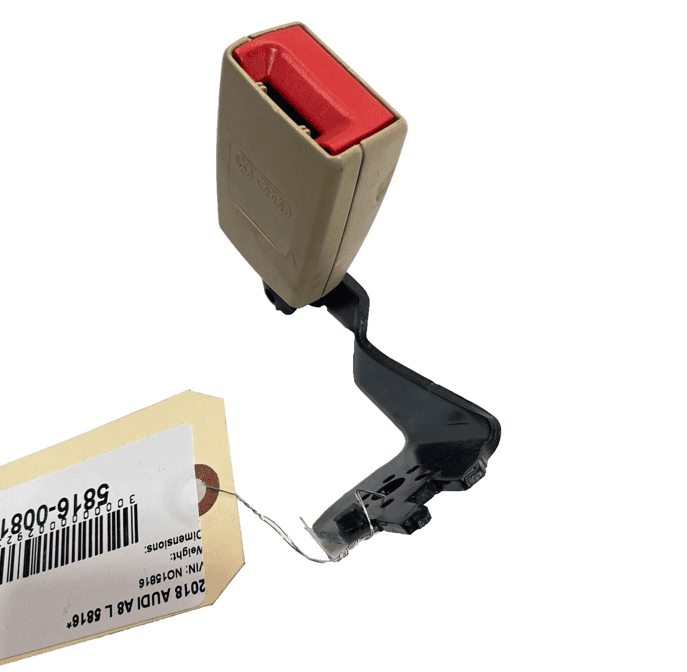 REAR LEFT DRIVER SIDE SEAT BELT SEATBELT BUCKLE END 2011 - 2018 AUDI A8 L O