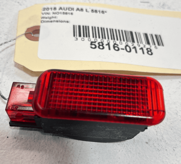 2011-12-13-14-2018 AUDI A8 L INTERIOR DOOR PANEL WARNING SAFETY LIGHT LAMP 