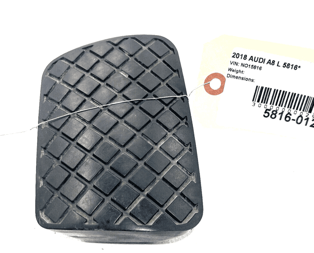 2011-2012-2013-2014-2015-2016-2018 AUDI A8 L RUBBER BRAKE PEDAL PAD BLACK O