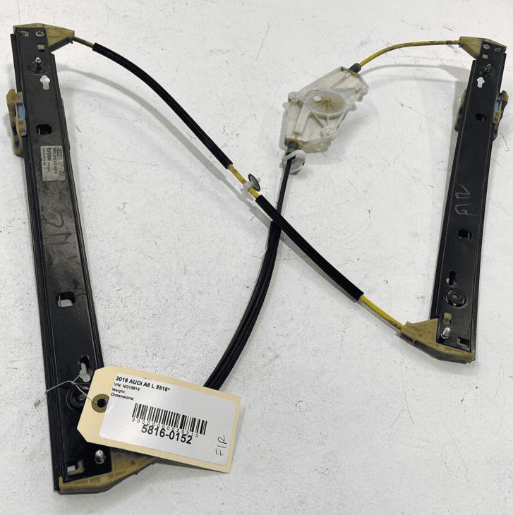 2011-12-13-2018 AUDI A8 DOOR WINDOW REGULATOR  FRONT RIGHT PASSENGER SIDE O