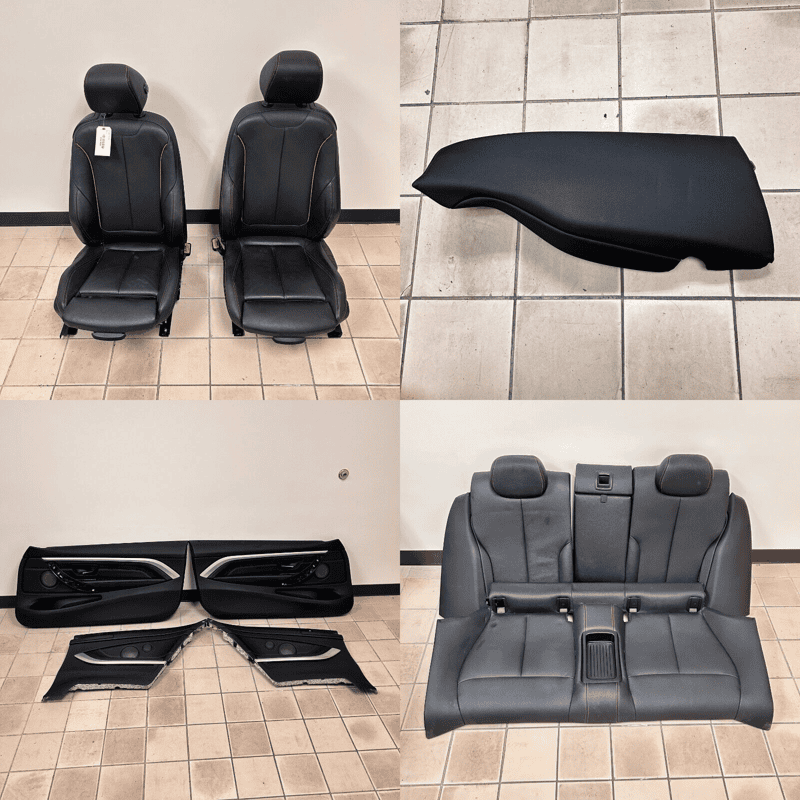 2017 - 2020 BMW 430I 440I COUPE SPORT SEAT COMPLETE FULL SET LEATHER DACOTA