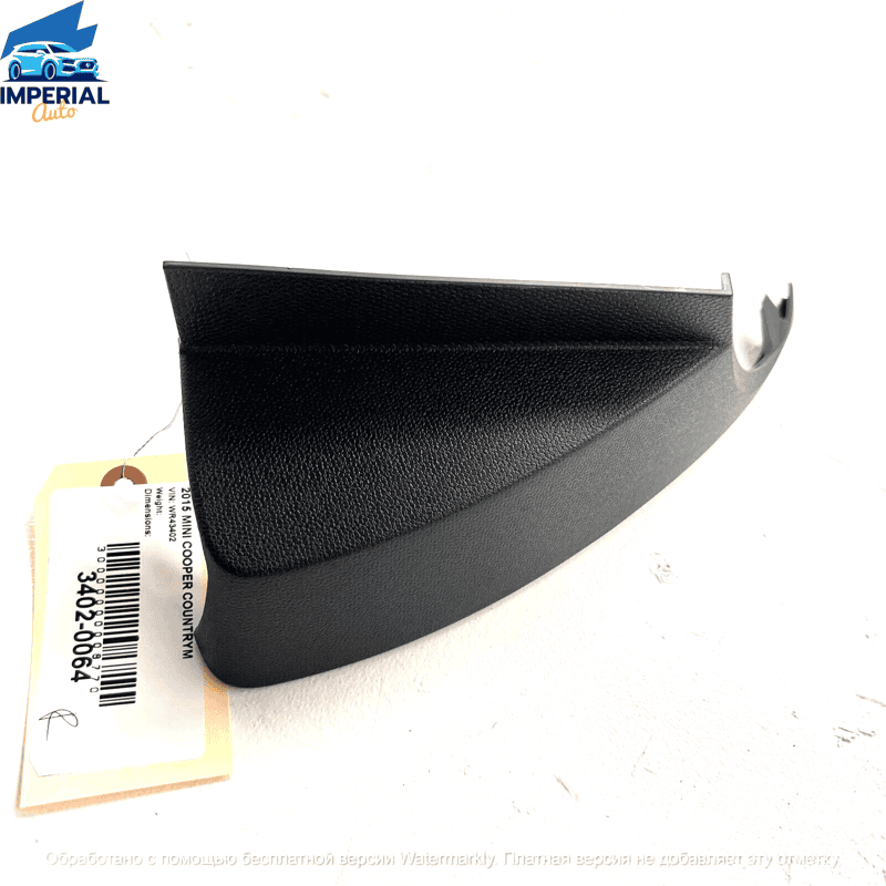 Passenger Side Dash Trim Cover Panel OEM Mini Cooper Countryman R60 2011-20