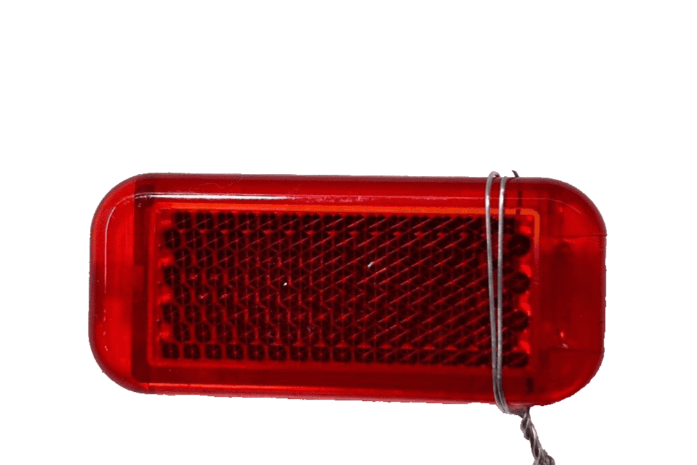 2018-2023 AUDI Q7 REAR LEFT OR RIGHT DOOR PANEL INTERIOR RED REFLECTOR OEM 