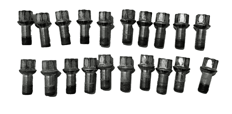 VOLKSWAGEN PASSAT 2012-2022 WHEEL RIM LUG NUT BOLT BOLTS OEM = SET OF 20 =