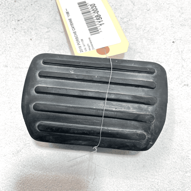 Brake Pedal Pad Trim Cover Black Porsche Cayenne 2011-2018 OEM