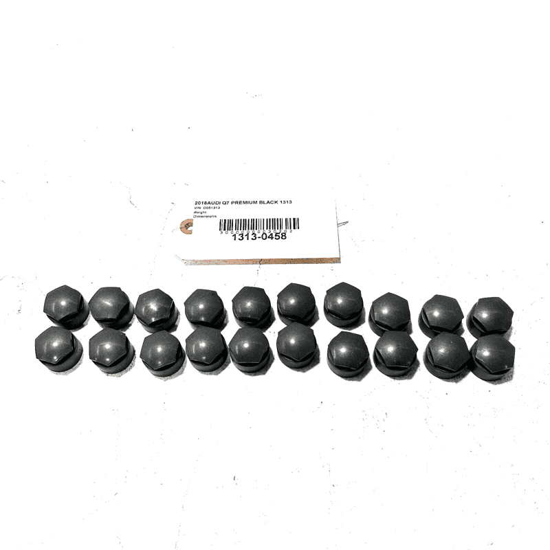AUDI Q7 2017-2023 Q8 WHEEL RIM LUG NUT BOLT COVER TRIM CAP SET OEM = SET OF