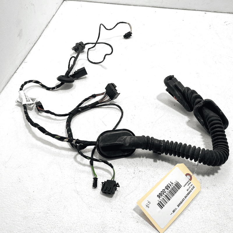 Rear Right Side Door Wire Wiring Harness Porsche Cayenne 2011-2018 OEM