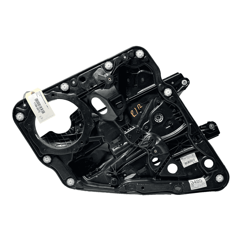 PORSCHE CAYENNE 2011-18 REAR PASSENGER DOOR WINDOW REGULATOR & CARRIER PANE