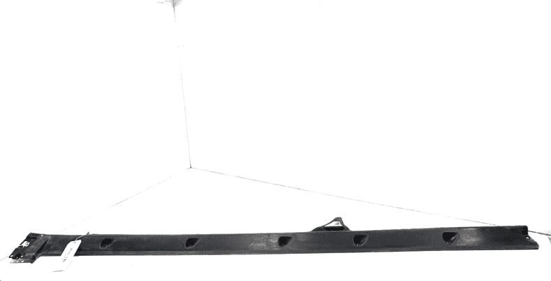 DEFECT 17-23 AUDI Q7 PASSENGER SIDE SKIRT ROCKER MOLDING SPLASH GUARD SHIEL