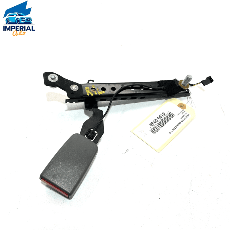 07-13 Mercedes S63AMG S600 S550 Rear Left Driver Side Seat Belt Buckle Blac