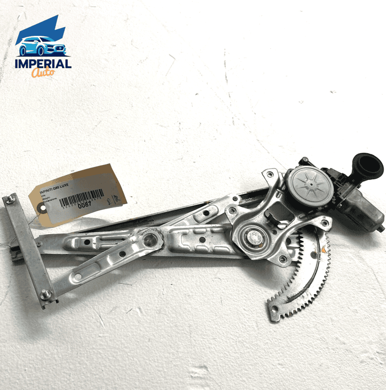 2014 - 2020 INFINITI Q50 REAR PASSENGER SIDE DOOR WINDOW REGULATOR & MOTOR 