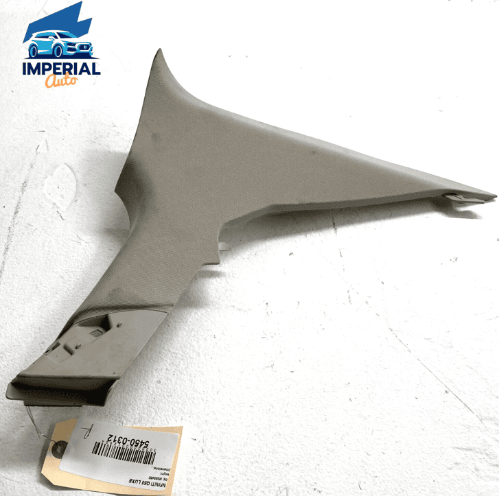 2014-20 INFINITI Q50 REAR PASSENGER C PILLAR UPPER QUARTER PANEL COVER TRIM