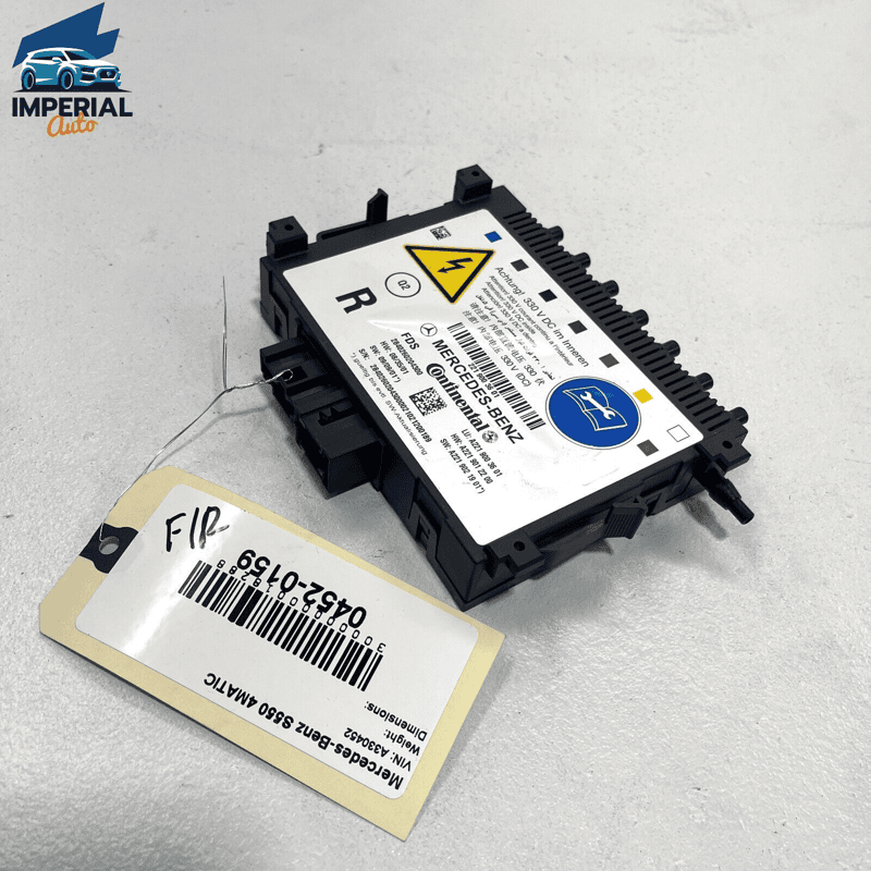 10-13 MERCEDES S550 W221 Front Passenger Seat Dynamic Lumbar Control Module