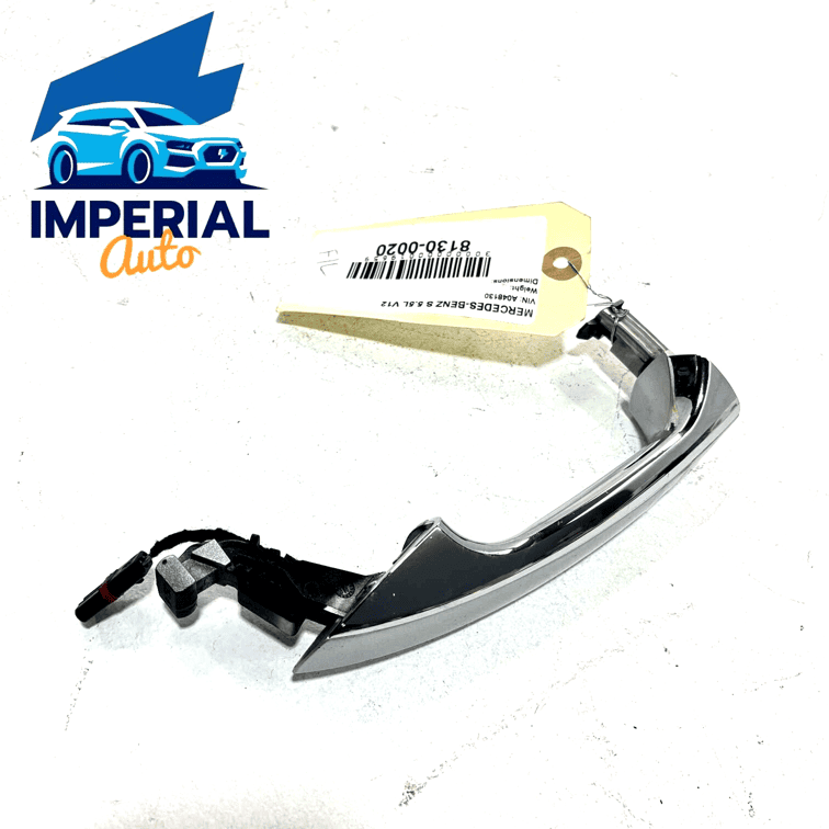 2007 MERCEDES S-CLASS FRONT LEFT DRIVER DOOR EXTERIOR OUTSIDE HANDLE KEYLES