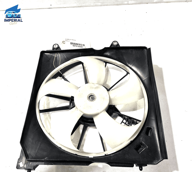 DAMAGED! ACURA TLX 2015-2020 LEFT DRIVER RADIATOR FAN COOLING ASSEMBLY MOTO