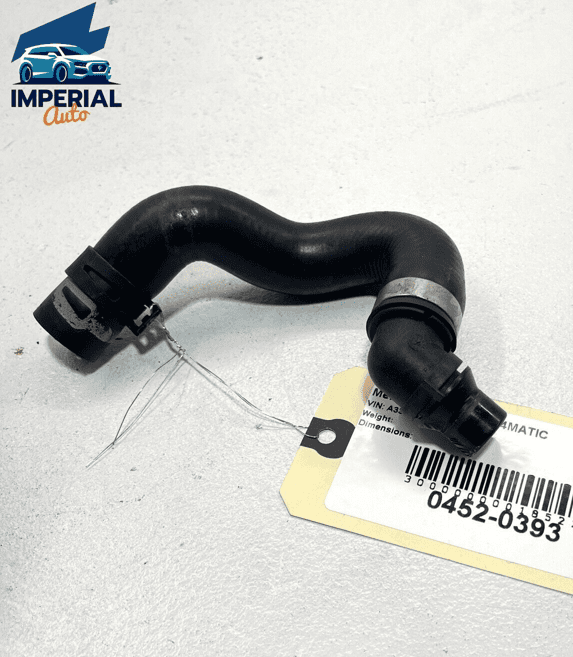 2007 - 2011 MERCEDES S550 W221 Auxiliary Water Pump Engine Coolant Hose OEM