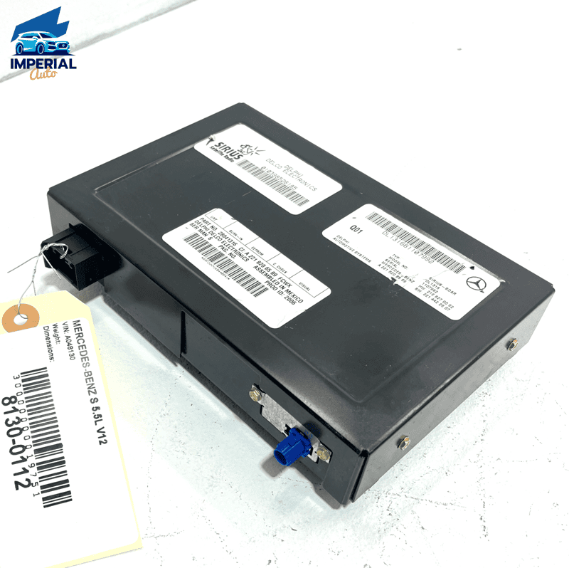 2007-2013 MERCEDES W221 S600 SIRIUS SATELLITE RADIO MODULE RECEIVER OEM