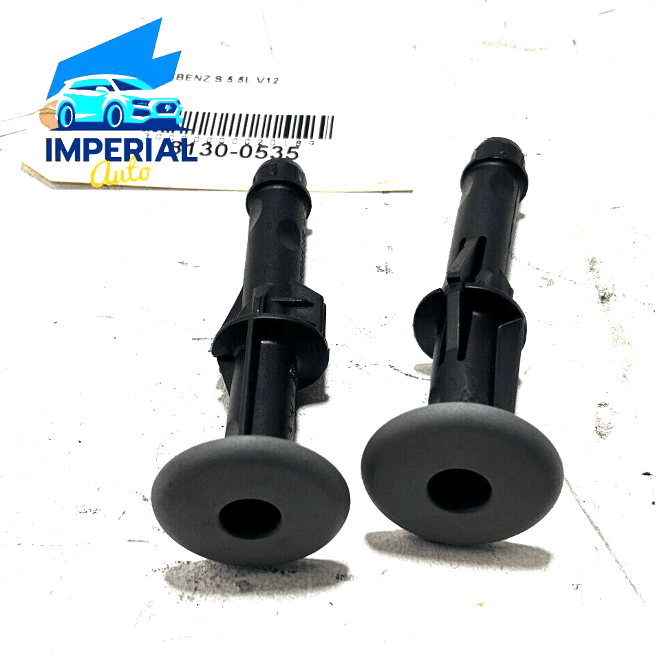10-13 MERCEDES S600 S550 FRONT RIGHT OR LEFT SEAT HEADREST GUIDE INSERT SET