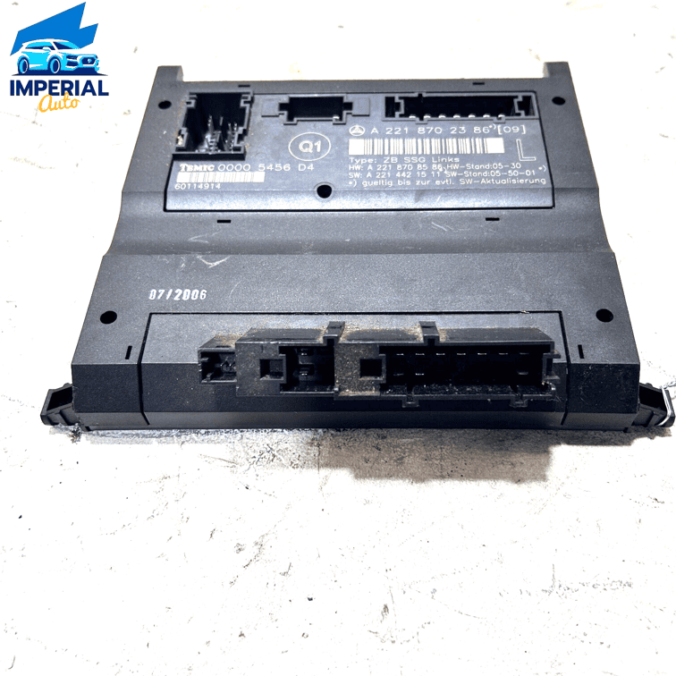 07-13 MERCEDES S600 S550 S63 AMG FRONT DRIVER SIDE UNDER SEAT CONTROL UNIT 