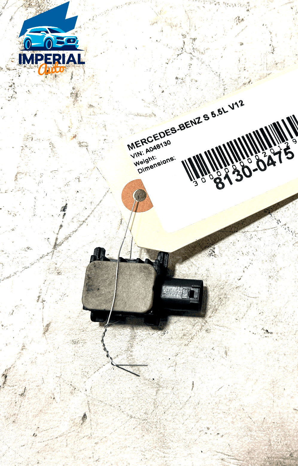 2007 - 2013 MERCEDES S-CLASS IMPACT CRASH SENSOR FRONT RIGHT/LEFT OEM 1PCS