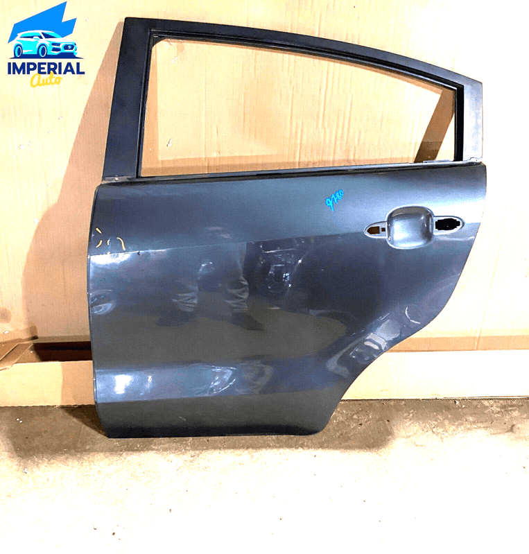 GENUINE 12-17 KIA RIO Rear Left Driver Door Bare Shell Dark Gray OEM