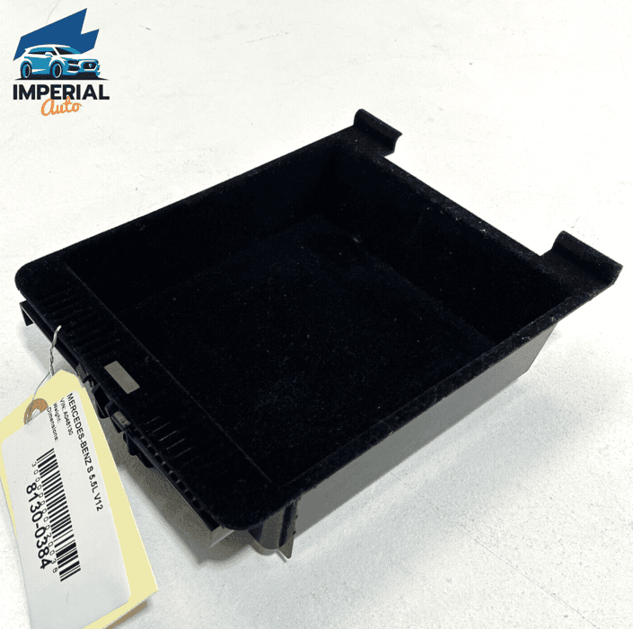 Mercedes W221 S600 Rear Seat Armrest Storage Compartment Tray OEM 2007-2009