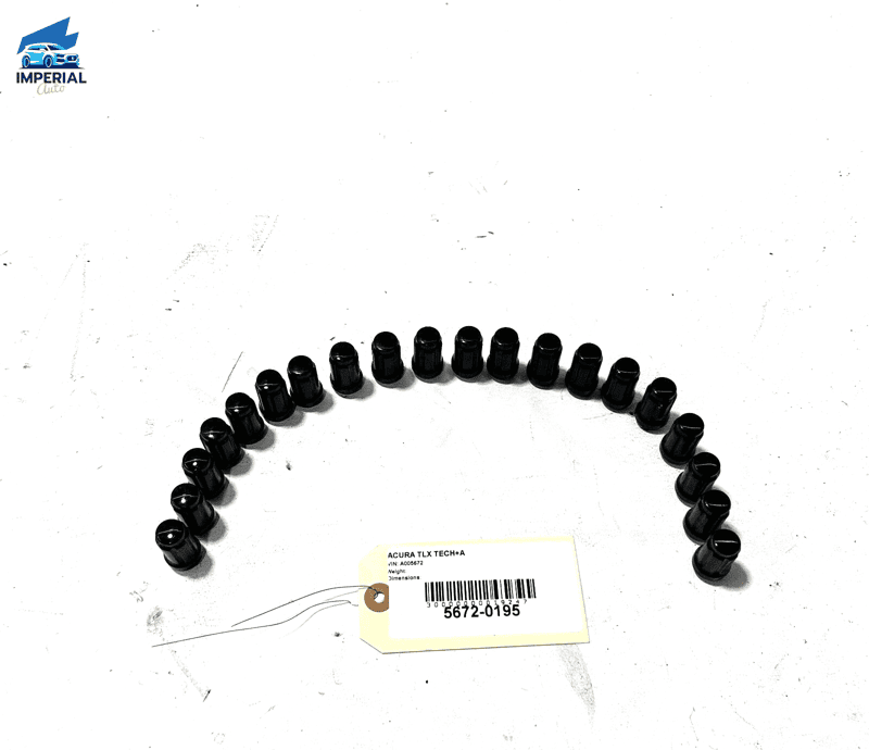 Acura Tlx Tech A-Spec 2.4L 2018 Wheel Lug Nuts Black Steel OEM 20PCS