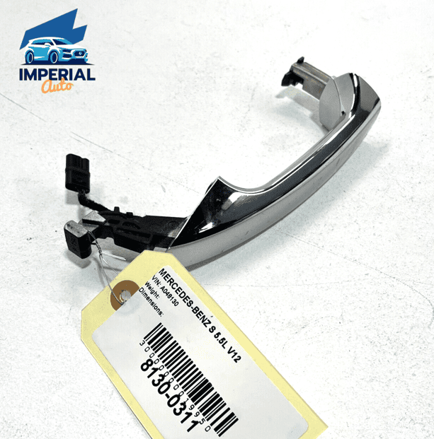 MERCEDES W221 S600 REAR LEFT DRIVER DOOR EXTERIOR HANDLE KEYLESS GO OEM 200