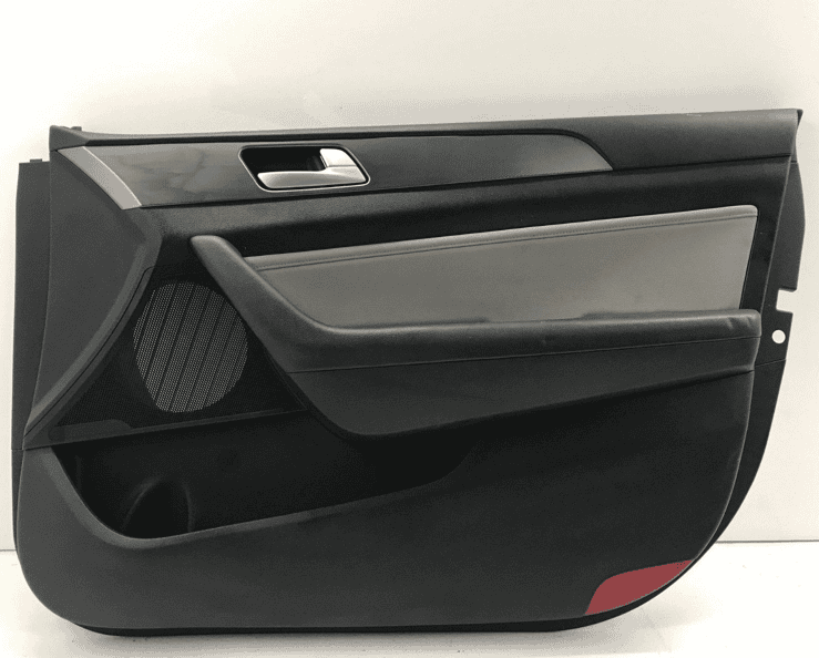 15-19 Hyundai Sonata Sport Leather Interior Front Right Door Trim Panel OEM