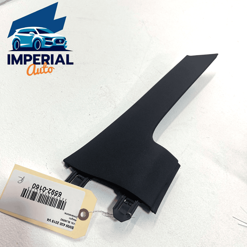 2017-2020 BMW 4 SERIES REAR RIGHT PASSENGER SIDE UPPER D PILLAR COVER TRIM 