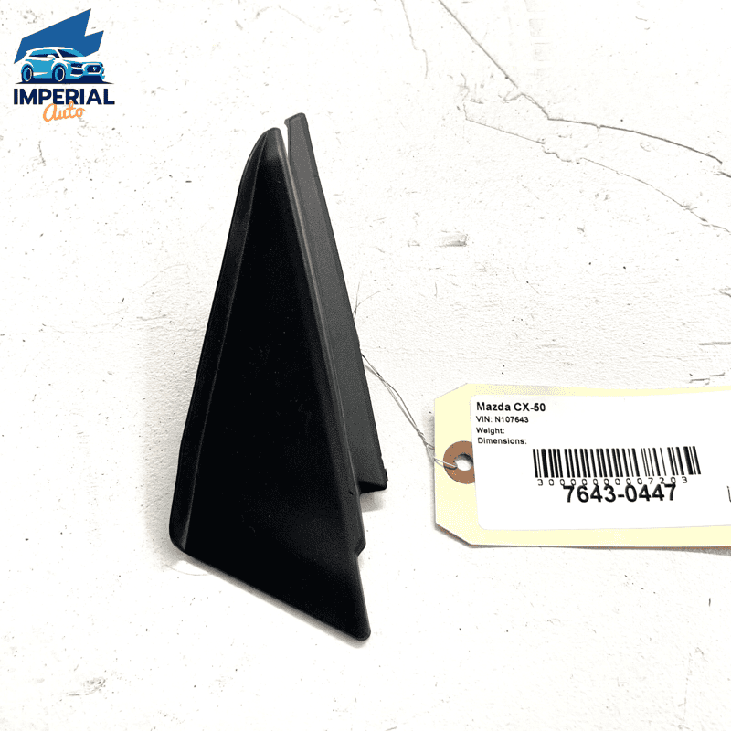2023 MAZDA CX-50 FRONT FENDER LEFT DRIVER SIDE COWL UPPER MOLDING CAP OEM