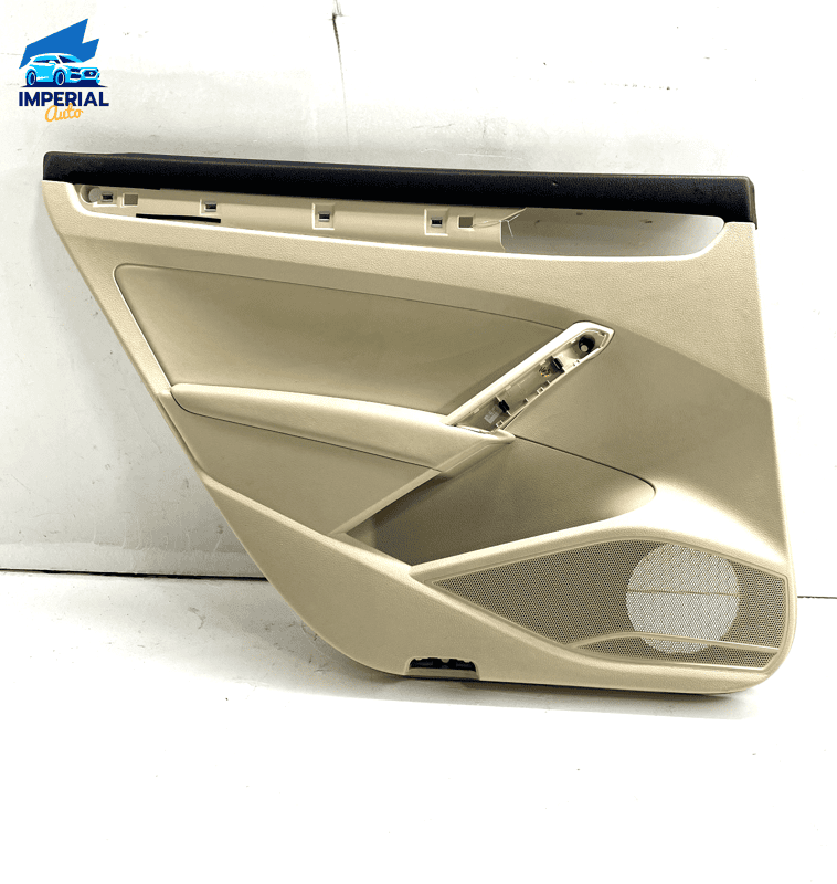 2012-2019 Volkswagen Passat Rear Left Interior Door Trim Panel Cover Beige 