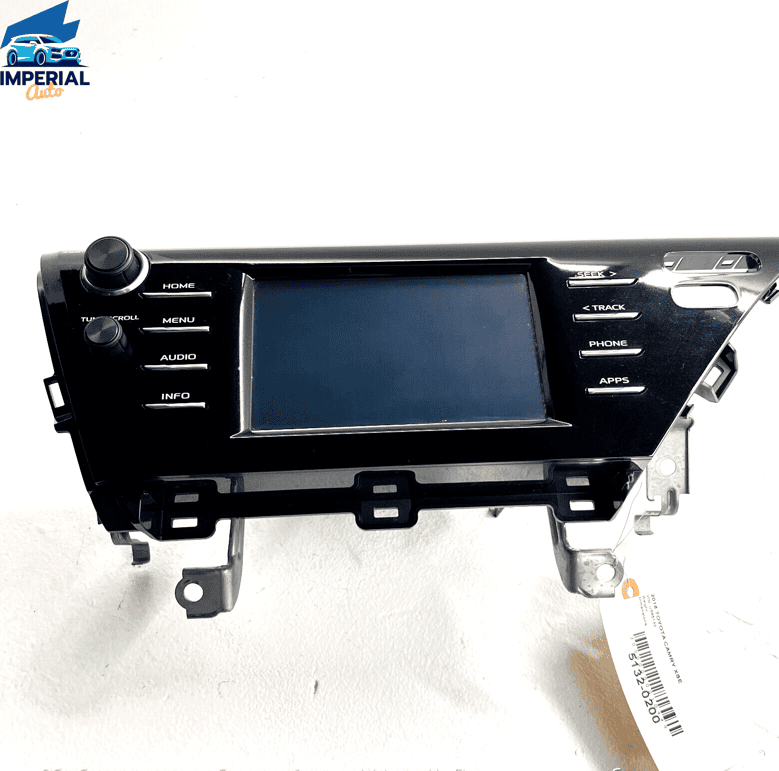 Radio Receiver Navigation GPS Display Screen OEM TOYOTA CAMRY 2018-2019