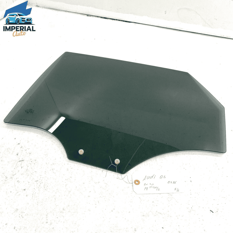 15-18 AUDI Q3 REAR LEFT DRIVER SIDE DOOR WINDOW GLASS OEM 8U0845205C